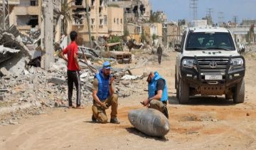 الأمم المتحدة تحذر من مخاطر الذخائر غير المنفجرة بغزة