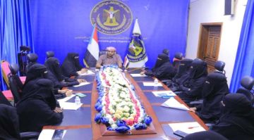 انتقالي وادي حضرموت يطلع على التحضيرات النهائية للجنة الحشد النسوية