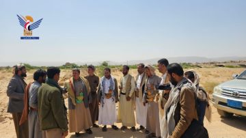 تفقد مشاريع مبادرات مجتمعية في عدد من مديريات محافظة الجوف تفقد مشاريع مبادرات مجتمعية في عدد من مديريات محافظة الجوف