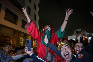 احتفالات في المغرب بلقب مونديال تحت 20 عاما احتفالات في المغرب بلقب مونديال تحت 20 عاما