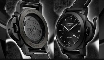 بانيراي تطلق لومينور GMT سيراميكا: ساعة فاخرة بتصميم خزفي متقن بانيراي تطلق لومينور GMT سيراميكا: ساعة فاخرة بتصميم خزفي متقن