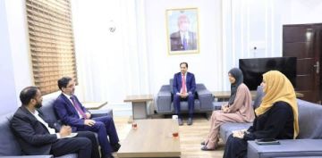 البكري يبحث مع وكالة تيكا التركية تعزيز التعاون في مجالي الشباب والمرأة