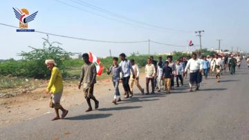 الحديدة .. مسير شعبي لخريجي دورات طوفان الأقصى في المراوعة الحديدة .. مسير شعبي لخريجي دورات طوفان الأقصى في المراوعة