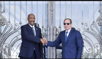 السيسي والبرهان يؤكدان رفضهما القاطع لأي إجراءات أحادية تتخذ على النيل الأزرق السيسي والبرهان يؤكدان رفضهما القاطع لأي إجراءات أحادية تتخذ على النيل الأزرق