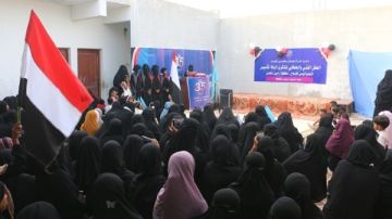 دائرة المرأة بإصلاح سقطرى تقيم حفلا فنيا وخطابيا بالذكرى الـ35 للتأسيس