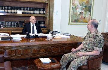 الرئيس اللبناني يوجه الجيش بالتصدي لأي عدوان أو توغل إسرائيلي الرئيس اللبناني يوجه الجيش بالتصدي لأي عدوان أو توغل إسرائيلي