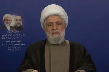 الشيخ نعيم قاسم: رأس استعادة السيادة هو طرد إسرائيل من لبنان وإيقاف العدوان الشيخ نعيم قاسم: رأس استعادة السيادة هو طرد إسرائيل من لبنان وإيقاف العدوان