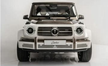 Carlex تكشف عن G-Class مطلية بغبار الألماس وجلد فاخر بـ 1.7 مليون دولار Carlex تكشف عن G-Class مطلية بغبار الألماس وجلد فاخر بـ 1.7 مليون دولار