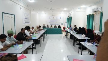 اختتام دورة تدريبية لجمع بيانات مصيد الأسماك في المهرة