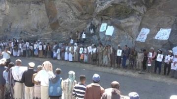 وقفة قبلية بحيفان تأكيدا على الجهوزية وإعلانا للبراءة من الخونة والعملاء