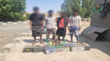 قوات حزام لحج تضبط عصابة تمتهن النشل والسرقة من الشاحنات