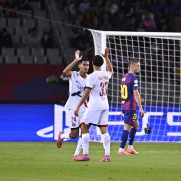 باريس سان جيرمان يهزم برشلونة في دوري أبطال أوروبا باريس سان جيرمان يهزم برشلونة في دوري أبطال أوروبا
