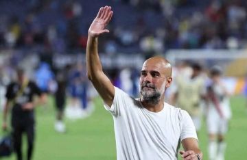 المدرب الإسباني غوارديولا يجدد دعمه للشعب الفلسطيني في قطاع غزة المدرب الإسباني غوارديولا يجدد دعمه للشعب الفلسطيني في قطاع غزة