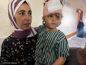  يونيسف : فقدان طفلة بصرها في غزة يبرز الحاجة الماسة لوقف النار وتقديم المساعدات