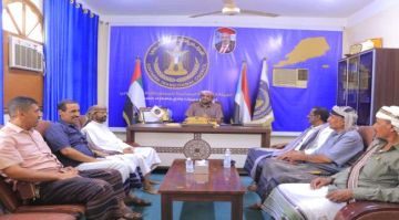 رئيس تنفيذية انتقالي وادي وصحراء حضرموت يلتقي مدير عام مديرية رخية رئيس تنفيذية انتقالي وادي وصحراء حضرموت يلتقي مدير عام مديرية رخية