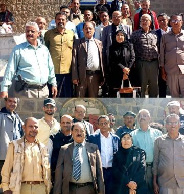 محافظ الضالع يستقبل وفد من مجلس الترويج السياحي لبحث إعادة ترميم المتحف ودار الضيافة محافظ الضالع يستقبل وفد من مجلس الترويج السياحي لبحث إعادة ترميم المتحف ودار الضيافة