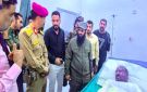 العميدان الوالي واليافعي يزوران جرحى هجوم المحفد الإرهابي في مستشفى عبود العسكري في العاصمة عدن - ye