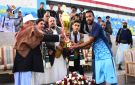 فريق وحدة صنعاء يحرز كأس أربعينية وزير الشباب والرياضة الشهيد الدكتور محمد المولد - ye