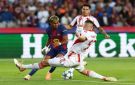 برشلونة يسحق أولمبياكوس في دوري أبطال أوروبا - ye