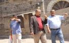 فريق التوجيه يتفقد قصور السلطنة العبدلية في لحج - ye