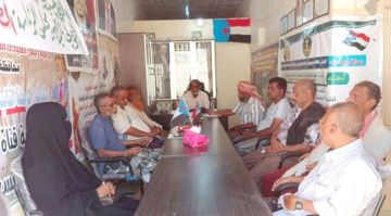 اجتماع انتقالي الديس الشرقية يقف أمام المستجدات والأحداث التي تشهدها حضرموت