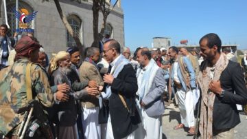 صلح قبلي ينهي قضية قتل بالخطأ بين آل القوسي وشداد من مديرية المخادر بإب