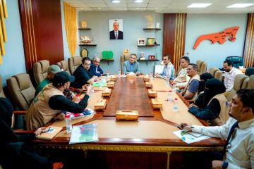 وزير الدولة محافظ عدن يؤكد أهمية توحيد الجهود لحماية البيئة ومواجهة تغير المناخ وزير الدولة محافظ عدن يؤكد أهمية توحيد الجهود لحماية البيئة ومواجهة تغير المناخ