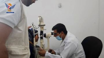 تدشين المخيم المجاني الـ17 للعيون بمديرية الزهرة في الحديدة تدشين المخيم المجاني الـ17 للعيون بمديرية الزهرة في الحديدة