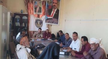 تنفيذية انتقالي الحصين تعقد اجتماعها الدوري لشهر نوفمبر تنفيذية انتقالي الحصين تعقد اجتماعها الدوري لشهر نوفمبر