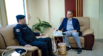 اللواء الركن شلال شايع يبحث مع محافظ العاصمة عدن تعزيز التنسيق الأمني