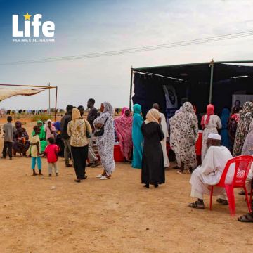 لايف للإغاثة والتنمية: السودان يعاني في قبضة الحرب ... ملايين النازحين بين الجوع والنزوح