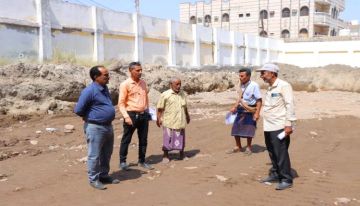 مدير عام مديرية خورمكسر يتفقد أعمال بناء فصول إضافية في ثانوية عبدالباري للبنات مدير عام مديرية خورمكسر يتفقد أعمال بناء فصول إضافية في ثانوية عبدالباري للبنات