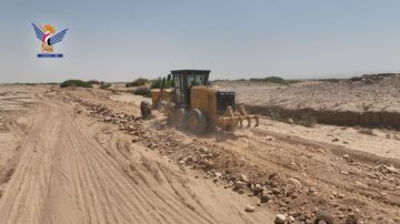 الجوف .. تنفيذ المرحلة الثانية من مشروع شبكة الطرق الزراعية بطول 52 كيلومترا