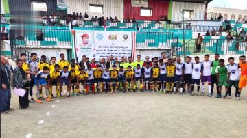 تدشين بطولة الشهيد محمد الغماري لكرة القدم في حجة تدشين بطولة الشهيد محمد الغماري لكرة القدم في حجة