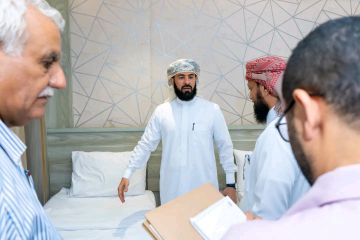 لجنة المساكن بوزارة الأوقاف والإرشاد تجري جولة ميدانية لتفقد أبراج حجاج اليمن بمكة المكرمة لجنة المساكن بوزارة الأوقاف والإرشاد تجري جولة ميدانية لتفقد أبراج حجاج اليمن بمكة المكرمة