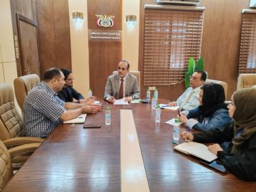 وزير الصحة يبحث مع ممثلي المنظمات الدولية توحيد الجهود لمواجهة التحديات الصحية وزير الصحة يبحث مع ممثلي المنظمات الدولية توحيد الجهود لمواجهة التحديات الصحية