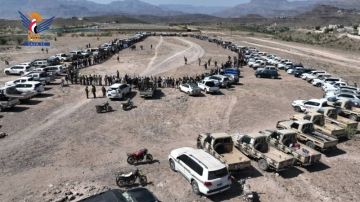 الضالع.. وقفة مسلحة لقبائل دمت وفاء لدماء الشهداء وتأكيدا على الجاهزية