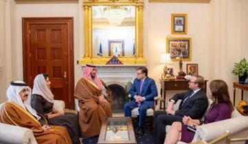ولي العهد السعودي يعقد اجتماعات موسعة في الكونجرس