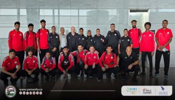 بعثة المنتخب الوطني الأول تصل إلى الدوحة استعداداً لمواجهة جزر القمر