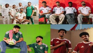 أديداس تزيح الستار عن قمصان السعودية وقطر والإمارات والجزائر قبل كأس العالم