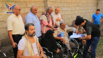 تدشين توزيع 465 جهازا تعويضيا لذوي الإعاقة الحركية والشلل الدماغي بالحديدة تدشين توزيع 465 جهازا تعويضيا لذوي الإعاقة الحركية والشلل الدماغي بالحديدة