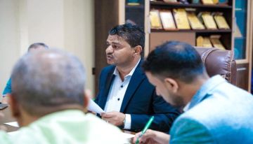 مدير عام الشيخ عثمان يناقش أوضاع المستشفى التعليمي وتمكين المرأة والتعليم الفني مدير عام الشيخ عثمان يناقش أوضاع المستشفى التعليمي وتمكين المرأة والتعليم الفني