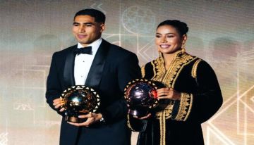 المغربي حكيمي... أول مدافع يفوز بجائزة أفضل لاعب أفريقي منذ عام 1973