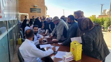 تدشن مخيم طبي للفحص المبكر عن السكري والأمراض الصدرية في صنعاء تدشن مخيم طبي للفحص المبكر عن السكري والأمراض الصدرية في صنعاء