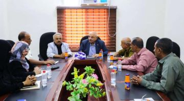 فريق التوجيه الرئاسي يطلع على أداء مكتب التعليم الفني والتدريب المهني بالعاصمة عدن فريق التوجيه الرئاسي يطلع على أداء مكتب التعليم الفني والتدريب المهني بالعاصمة عدن