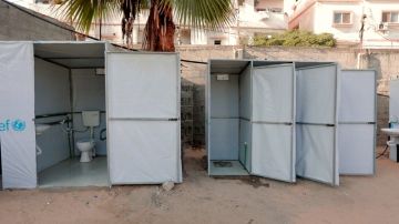  يونيسيف تحذر من كارثة صحية بسبب انهيار نظام الصرف الصحي في غزة