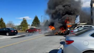 تحطم طائرة يو بي إس في كنتاكي.. لحظات رعب في مطار لويفيل وإعلان حالة الطوارئ