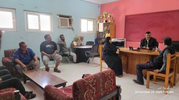 مدير عام المنصورة يزور إدارة التربية وبداية عهد إداري جديد يقوده غسان الشمسي