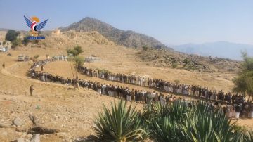 حجة.. قبائل المغربة تؤكد الوفاء لدماء الشهداء والجهوزية العالية حجة.. قبائل المغربة تؤكد الوفاء لدماء الشهداء والجهوزية العالية