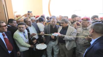 بن ماضي يفتتح مركز تنمية صادرات العسل في مديرية القطن